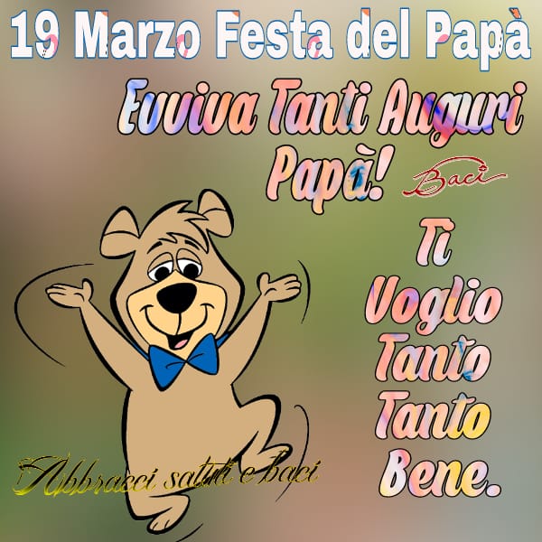 19 Marzo - Festa del Papà