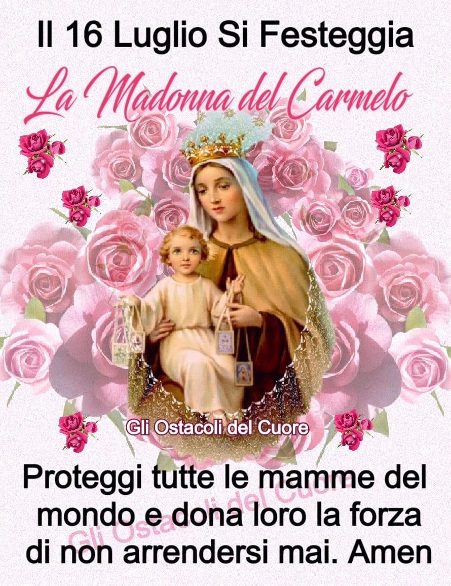 Madonna del Carmine immagini bellissime