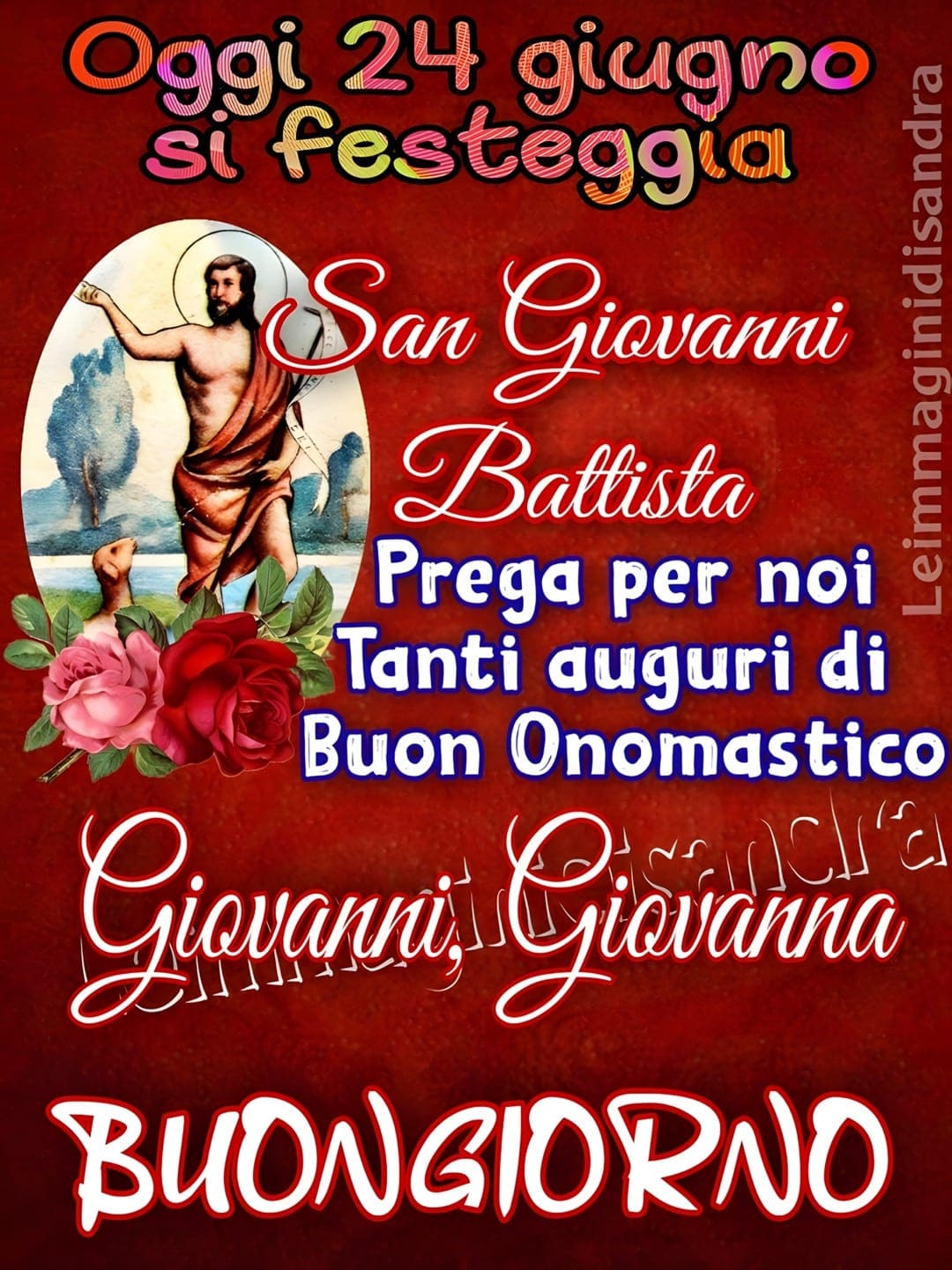 San Giovanni Battista immagini belle
