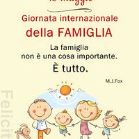 15 maggio Giornata...