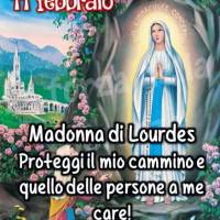Madonna di Lourdes - Proteggi il mio cammino...