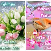 Ciao Febbraio, Benvenuto Marzo