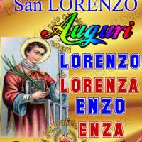 Auguri Lorenzo, Lorenza, Enzo, Enza