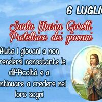 Santa Maria Goretti, ispirazione e guida spirituale, illumina il cammino dei giovani con la sua eterna saggezza e protezione.